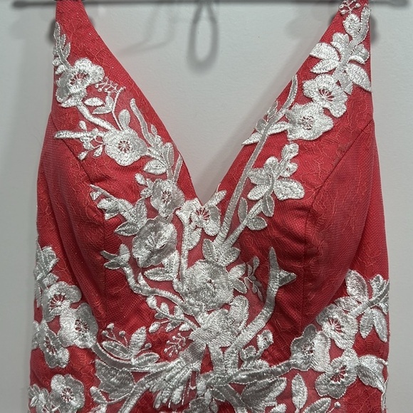 Prom Dress - Halter, Lace Up Back & Zipper - Picture 3 of 17